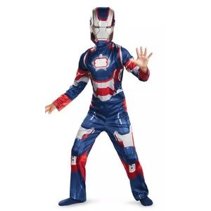 MARVEL IRON MAN PATRIOT BOYS COSTUME SIZE Xs 3t/4t